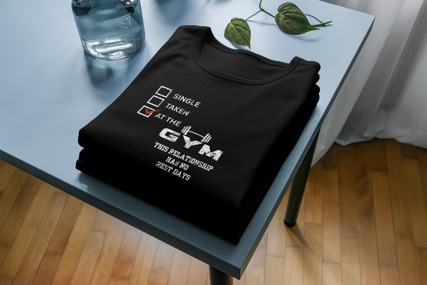 At the Gym – No Rest Days Men T-shirt