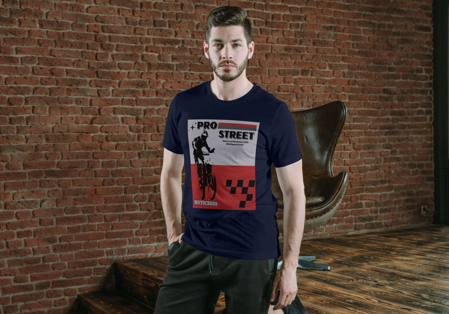 Pro Street Motocross Men's Premium T-shirt– Ride Beyond Limits