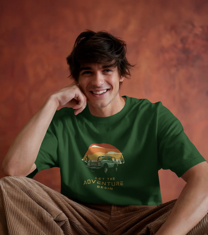 Road Trip Vibes – Oversized Unisex T-Shirt
