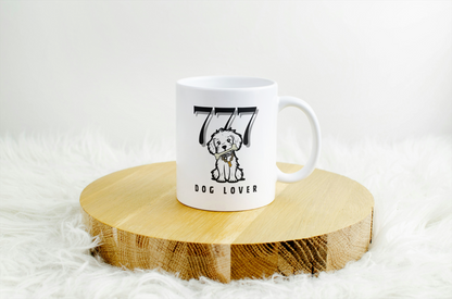 777 Paws of Luck – Dog Lover Ceramic Mug