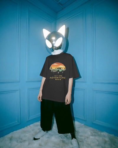 Road Trip Vibes – Oversized Unisex T-Shirt