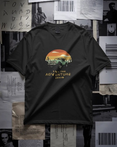Road Trip Vibes – Oversized Unisex T-Shirt